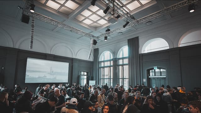 people inside conference