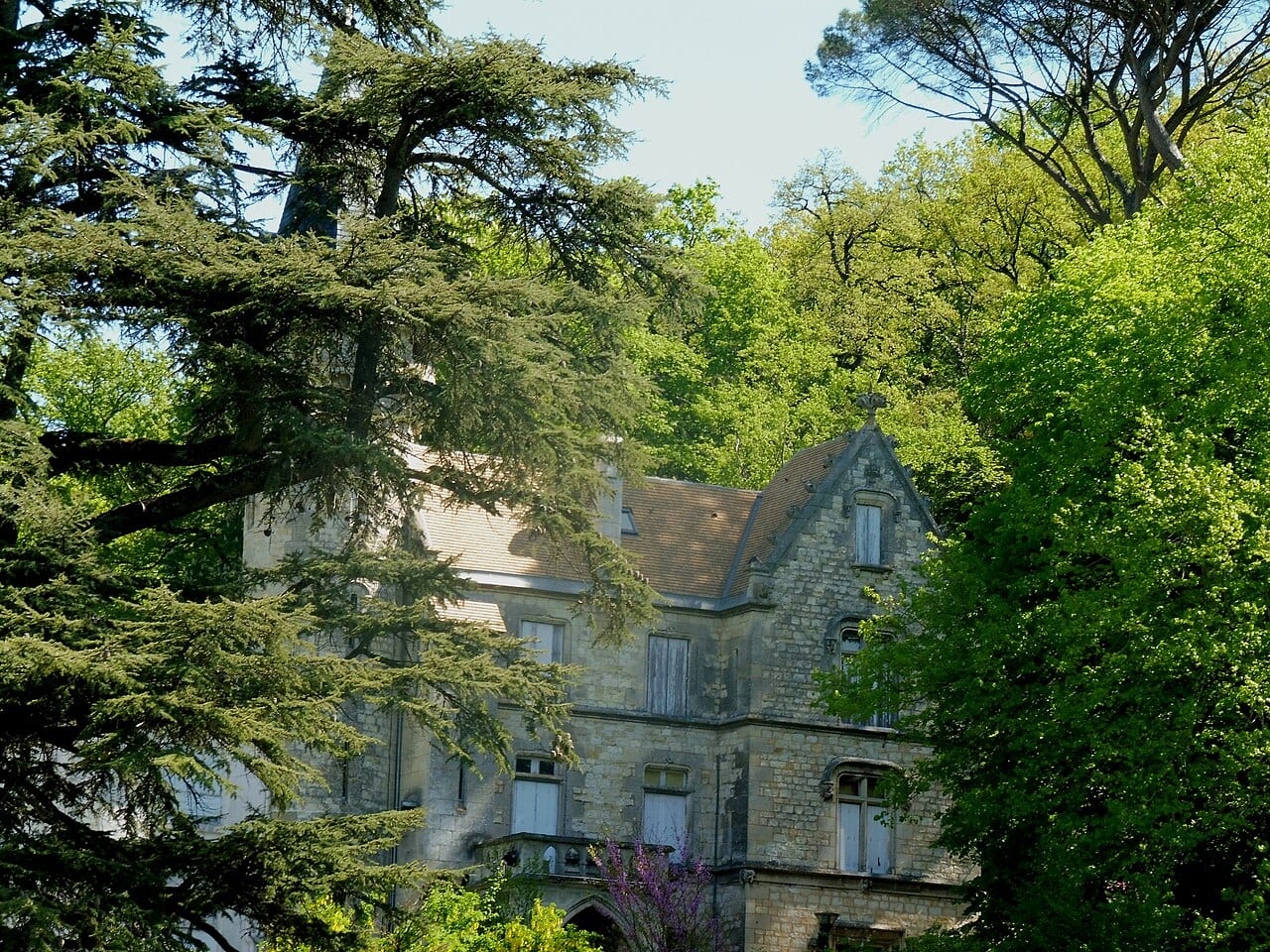Floirac (Gironde), Parc du Castel, avril 2017.