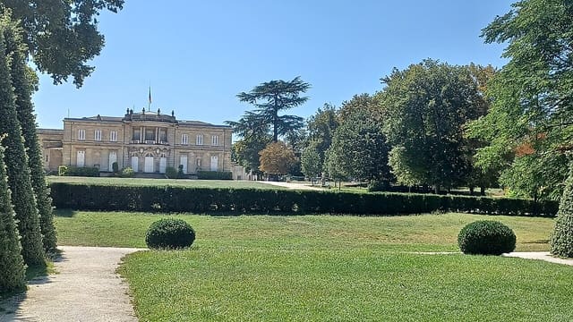 Château Margaut, Nordfassade, August 2023