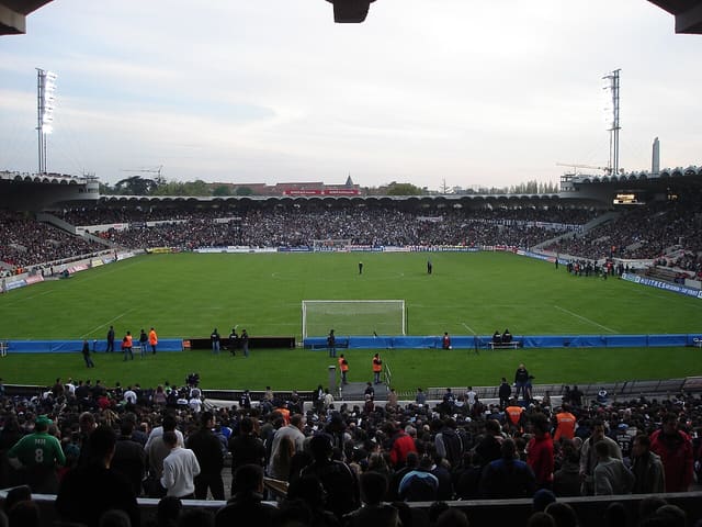 Le stade des Girondins de Bordeaux